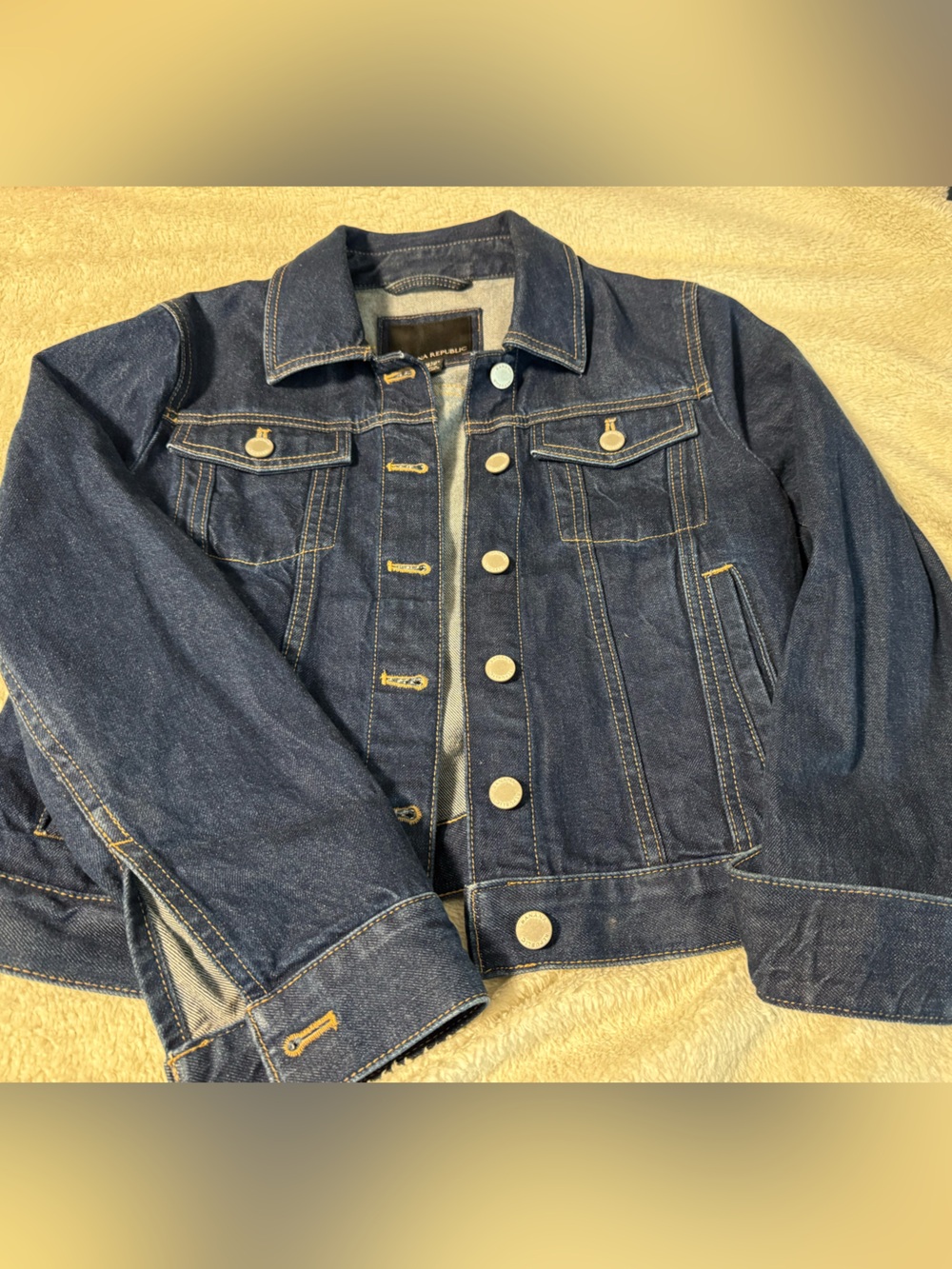 Banana Republic Indigo Blue Denim Jacket